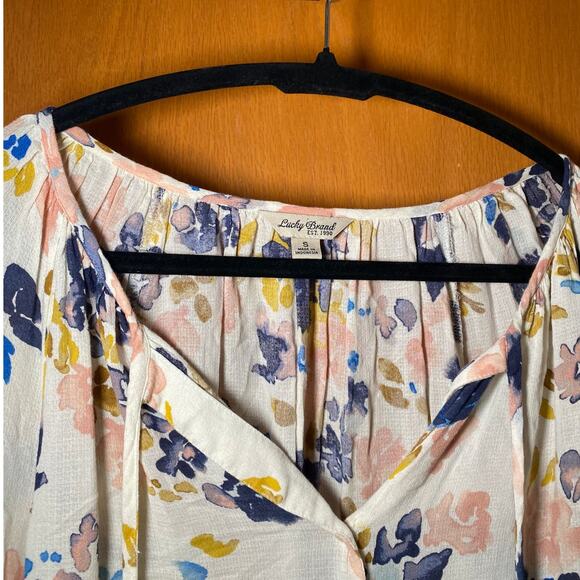 Lucky Brand - Floral Blouse - Size Small - Picture 3 of 12